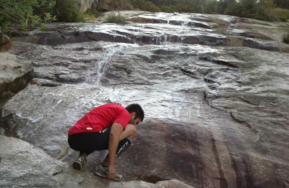 Rellenando el depósito